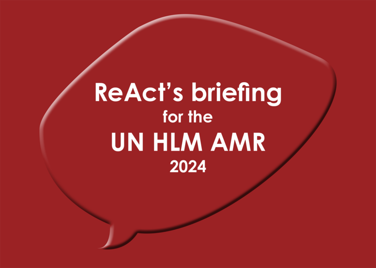 UN High Level Meeting on AMR Countdown begins 2024 ReAct